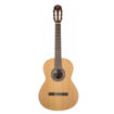 Imagem frontal da guitarra clássica José Torres JTC-5SB, com acabamento brilhante e tampo em cedro maciço.