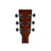 Detalhe dos carrilhões traseiros da guitarra Ditson 000C-10E