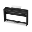 Piano digital Casio Celviano AP-S200BK com tampa fechada, design compacto e moderno para casa