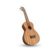 Ukulele soprano APC SS fotografado de ângulo em fundo branco, realçando a profundidade do corpo, o braço longo e a cabeça (headstock) com o logótipo da APC.