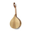 Dorso da guitarra portuguesa APC 308 Lisboa Meio Luxo, mostrando a madeira de mogno."