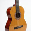 Corpo da Guitarra clássica Garrido Bolero com tampo em tilia e braço regulável, para estudantes.